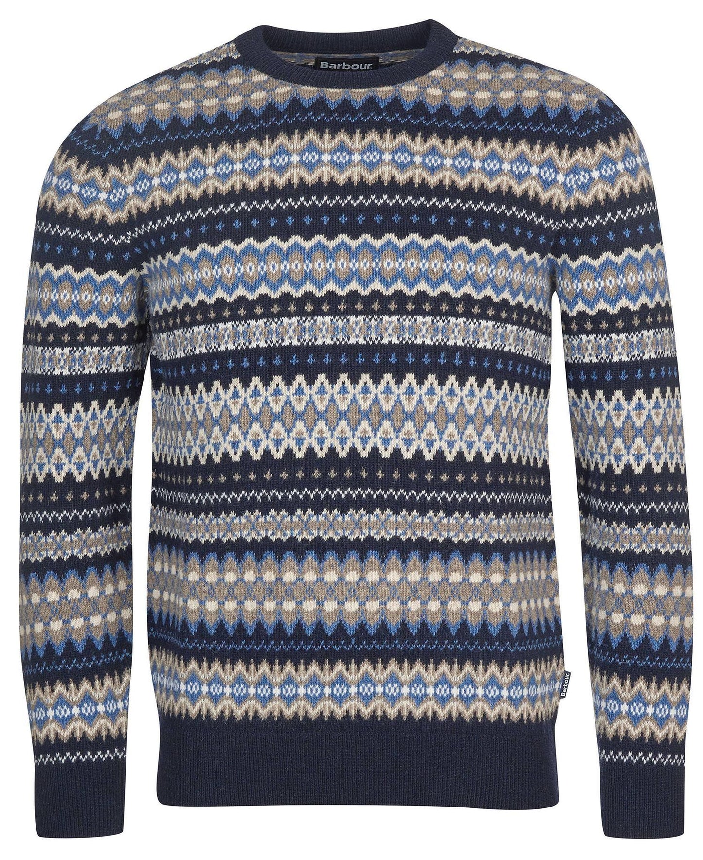 Case Fair Isle Jumper - Midnight