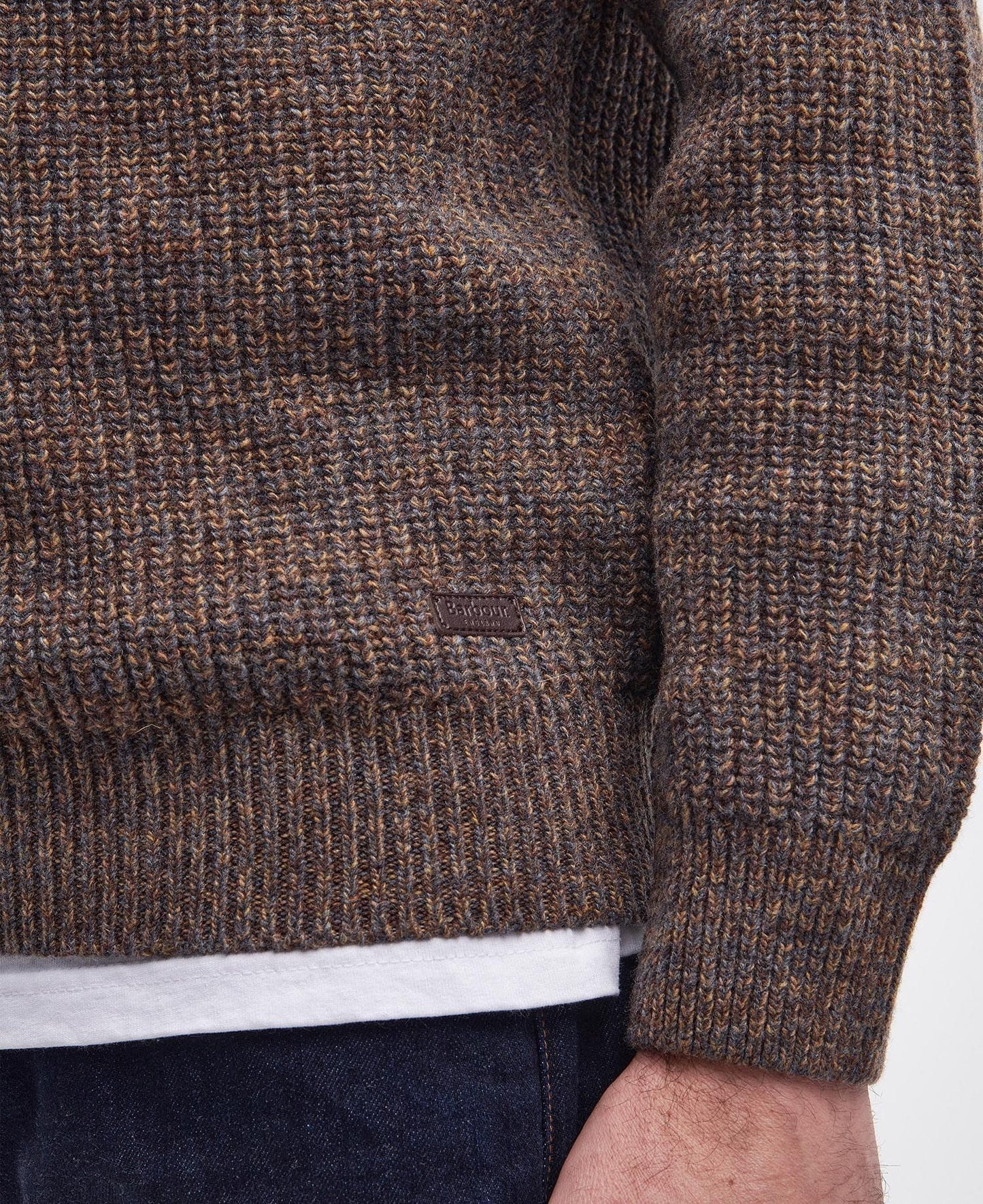 Horseford Crew Neck Jumper - Sandstone