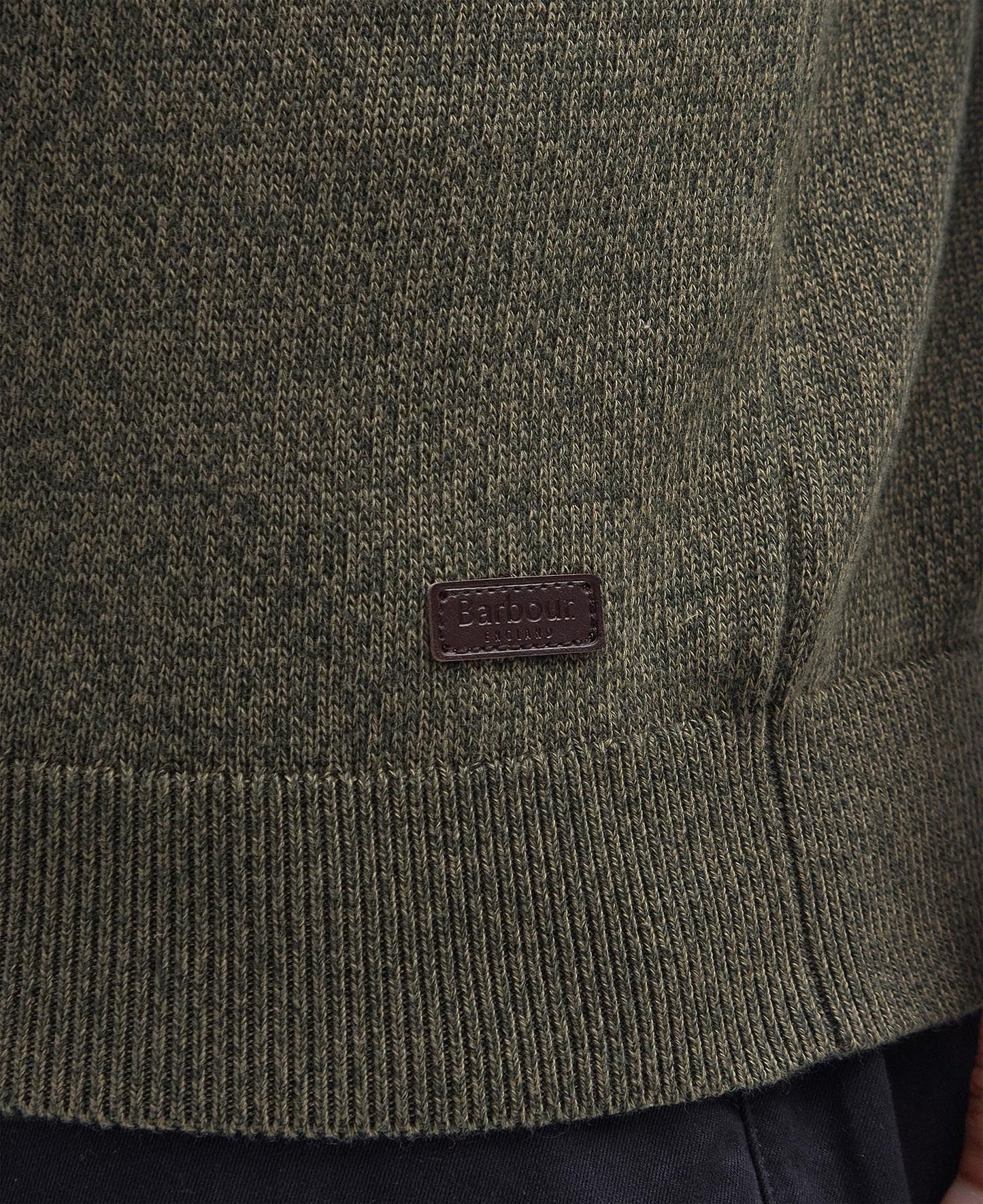 Whitfield Half-Zip Jumper - Olive