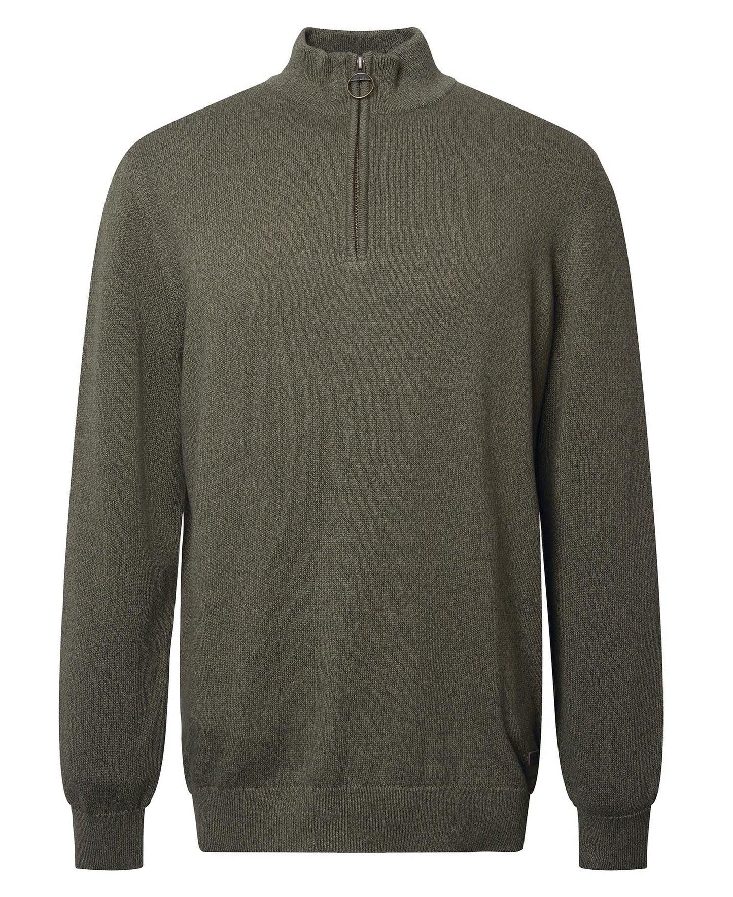 Whitfield Half-Zip Jumper - Olive