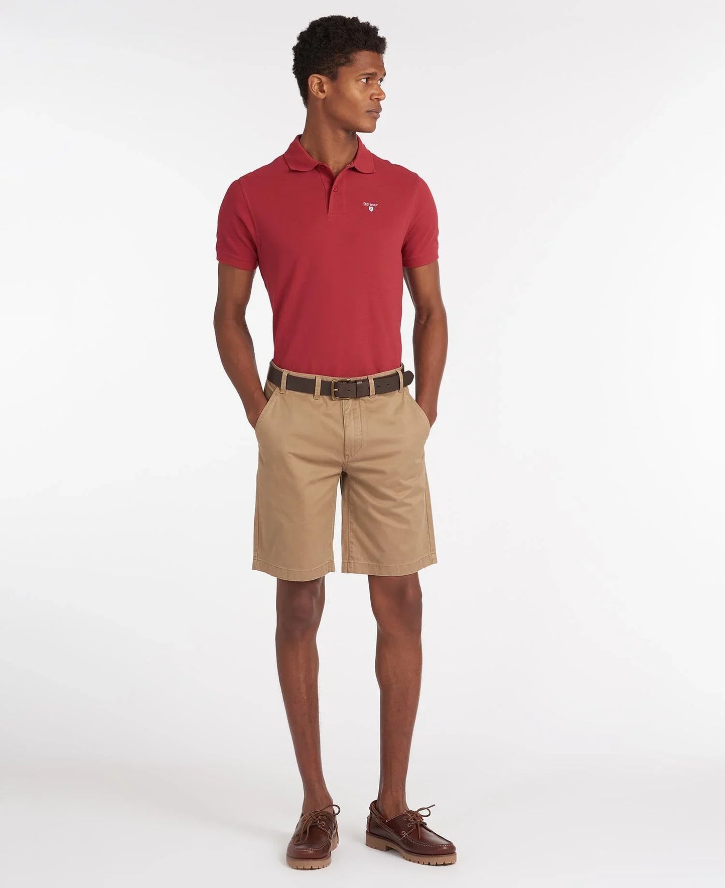 Men's Sports Polo - Biking Red