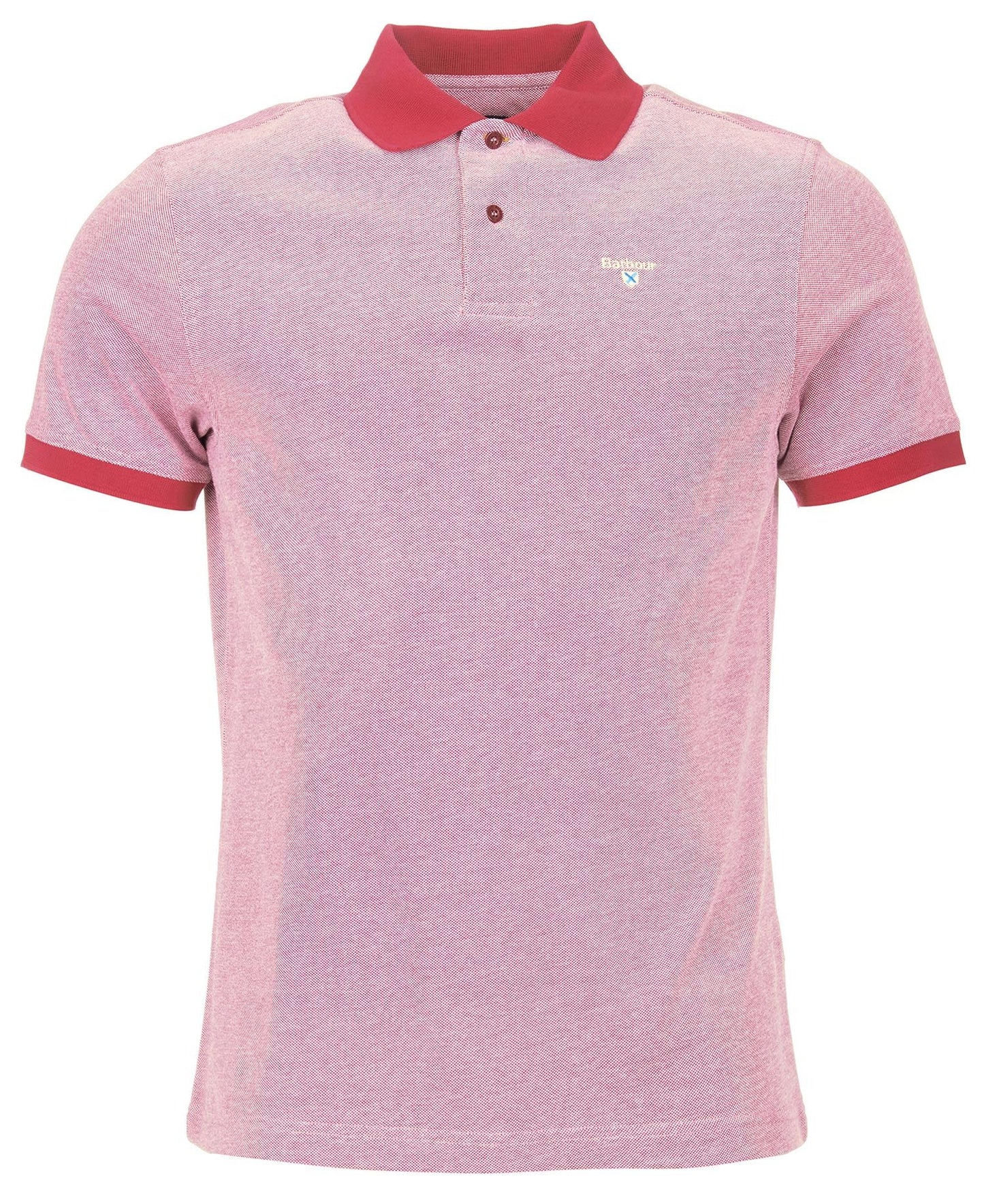 Sports Polo Mix Shirt - Raspberry