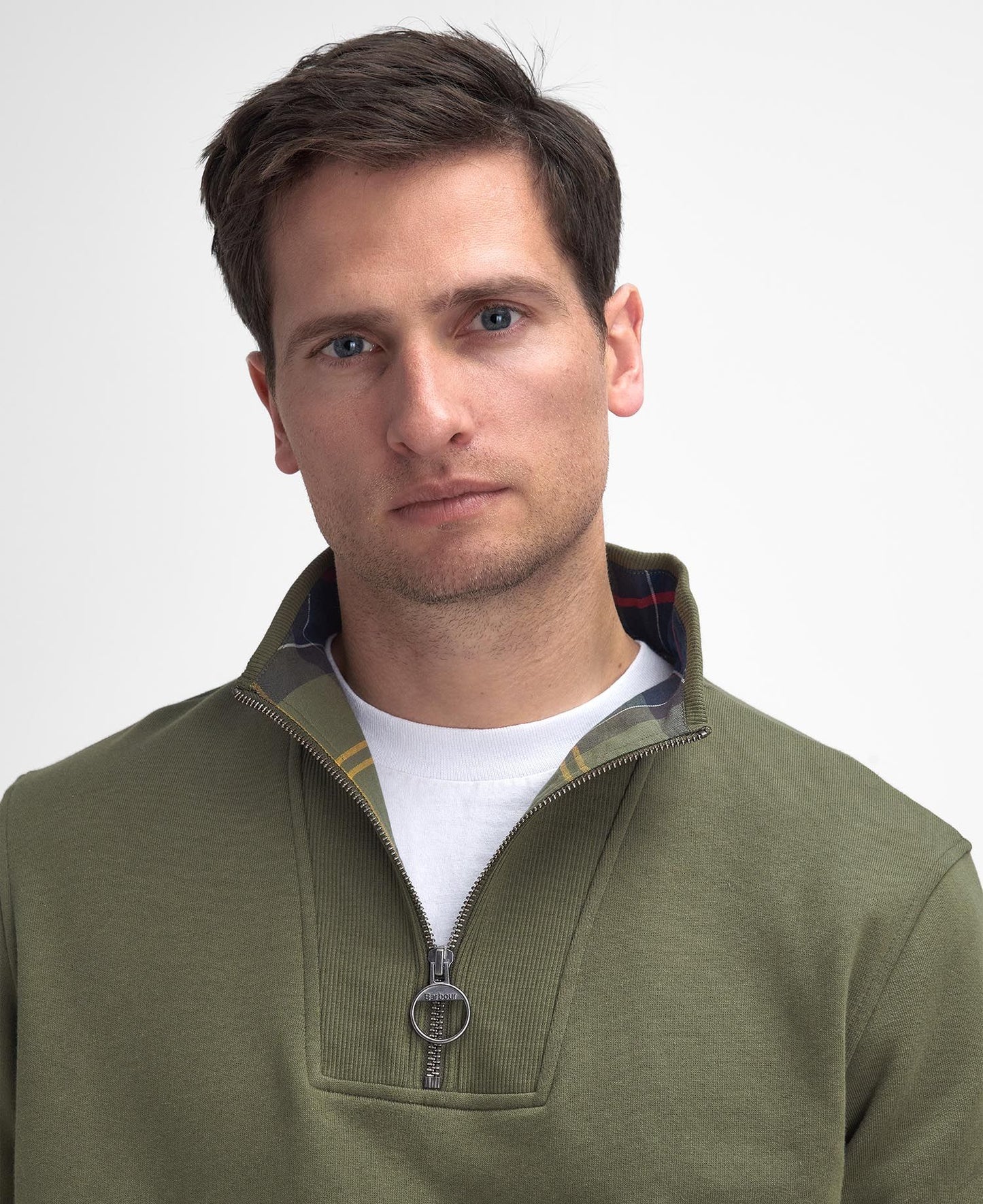 Nelson Half-Zip Sweatshirt - Ivy Green