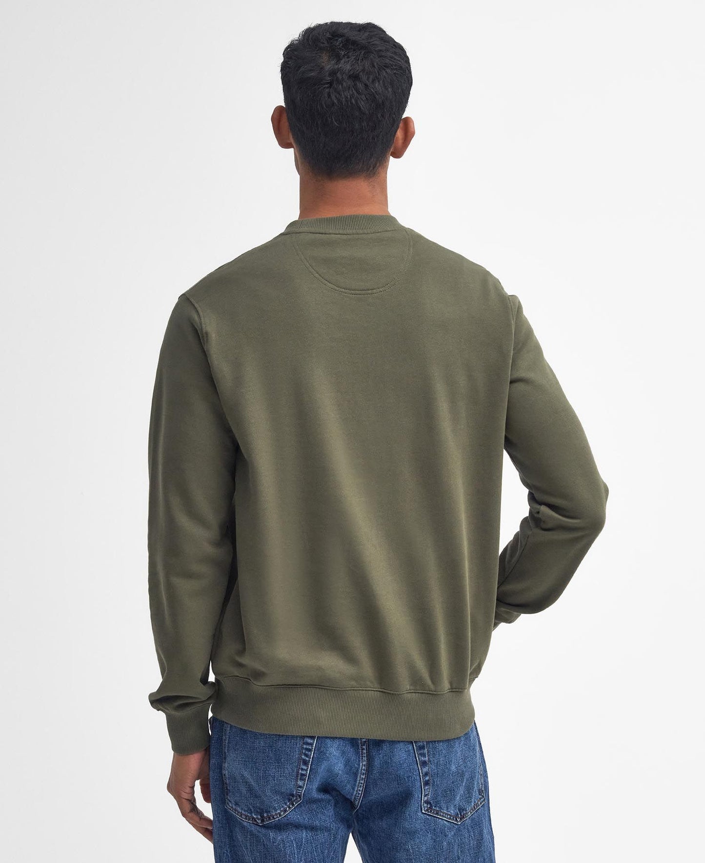 Beckhill Crew Neck Sweatshirt - Mid Olive