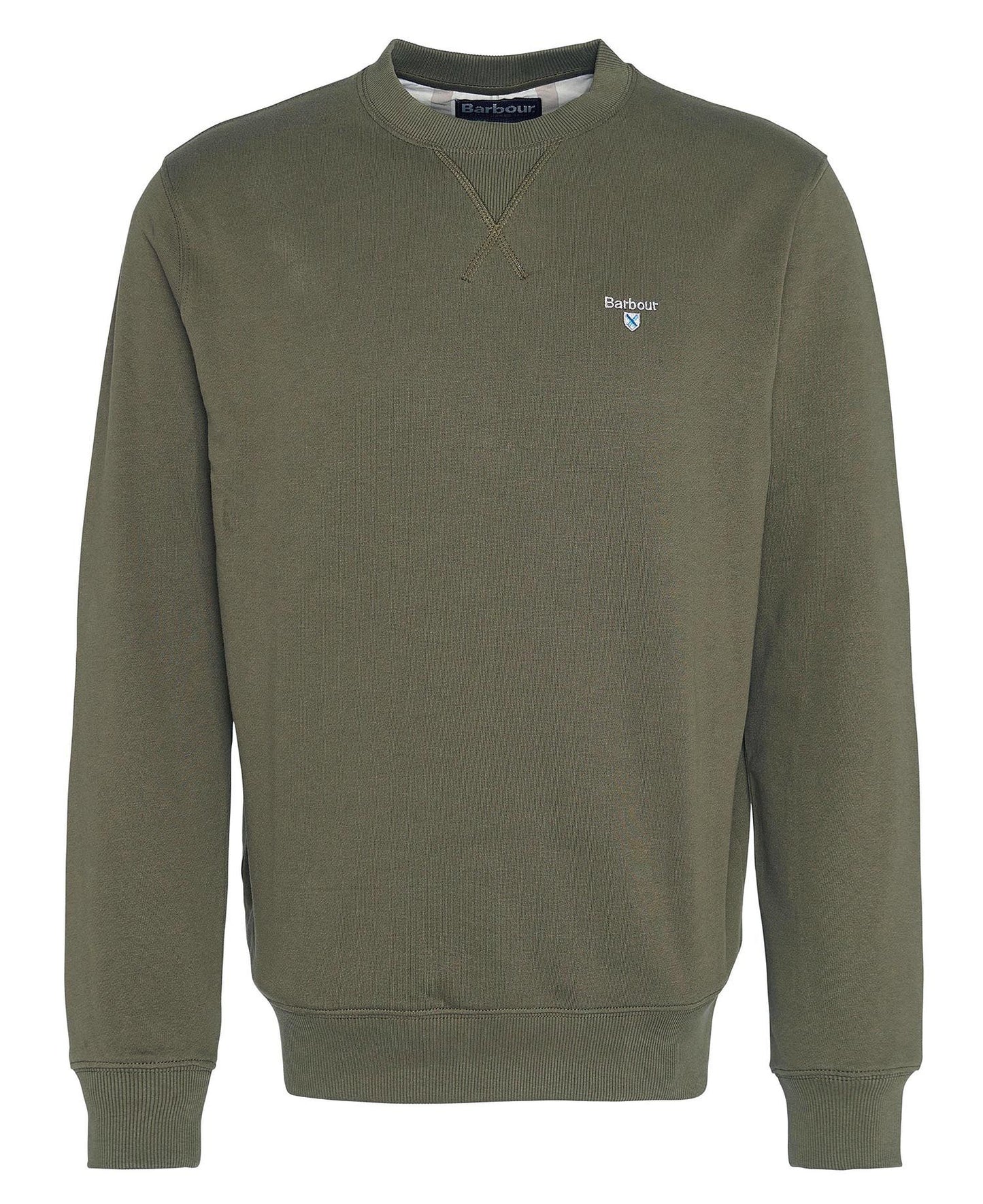 Beckhill Crew Neck Sweatshirt - Mid Olive