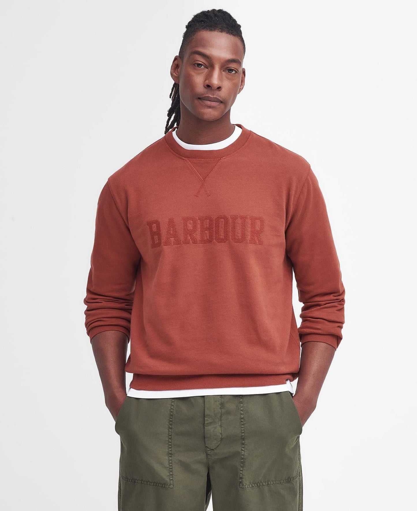 Howe Relaxed Sweatshirt - Dark Ginger