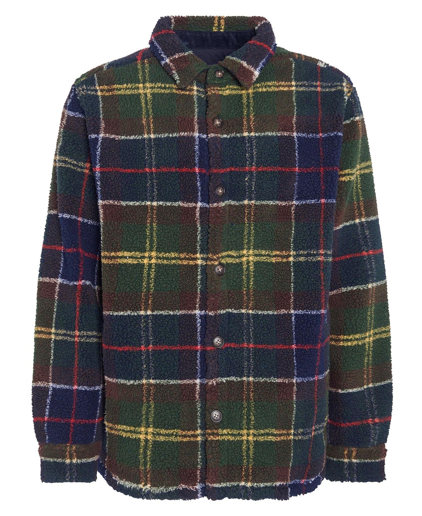 Bryson Tartan Fleece Overshirt - Classic Tartan