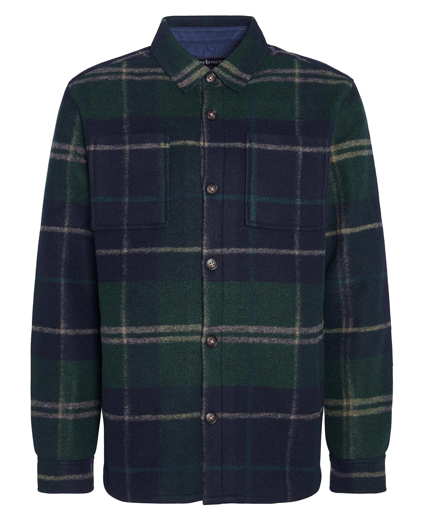 Chapter Check Overshirt - Green Loch Tartan