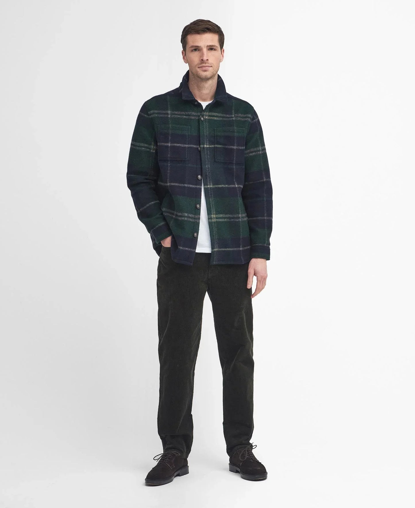 Chapter Check Overshirt - Green Loch Tartan