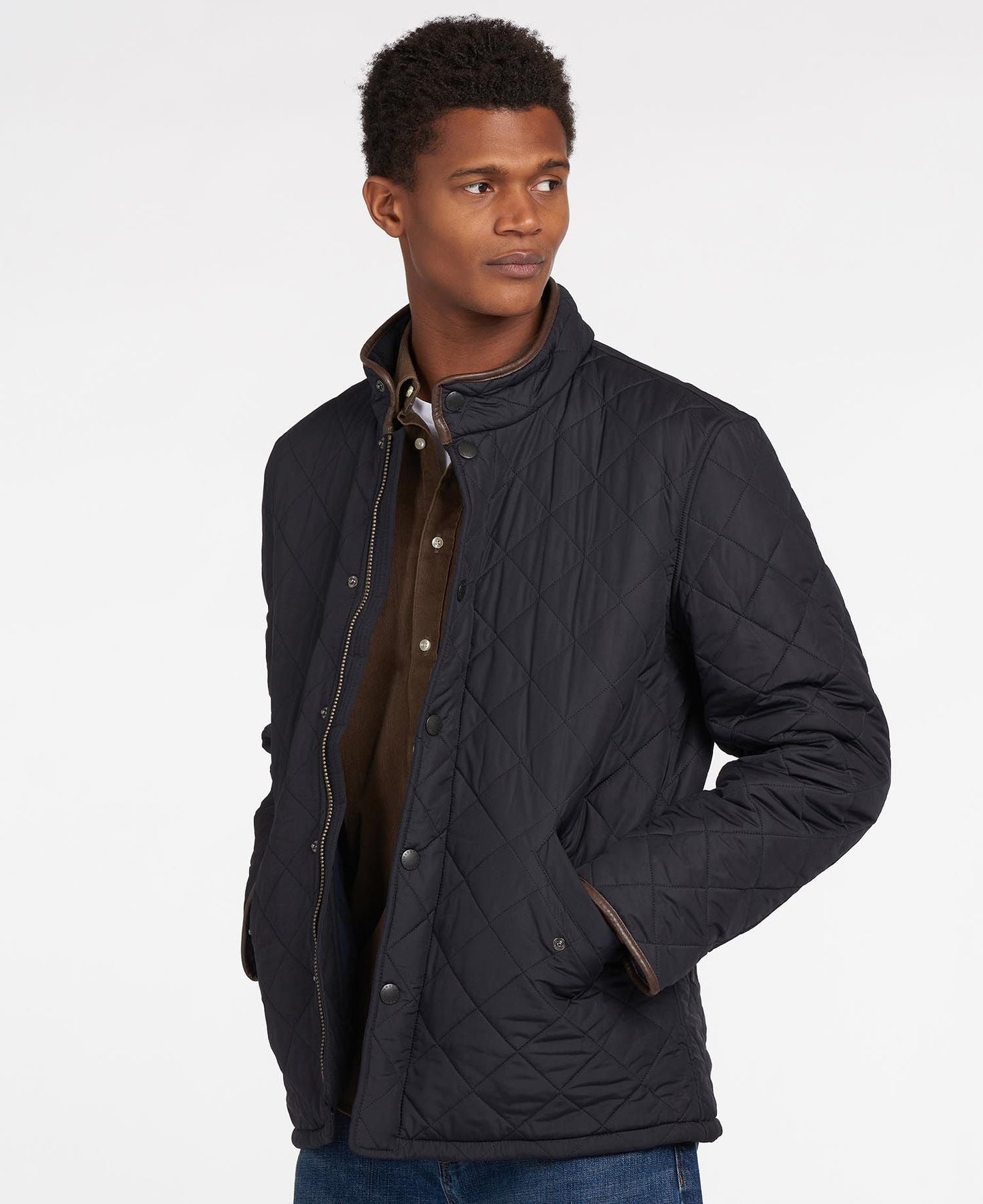 Powell Quilted Jacket - Navy