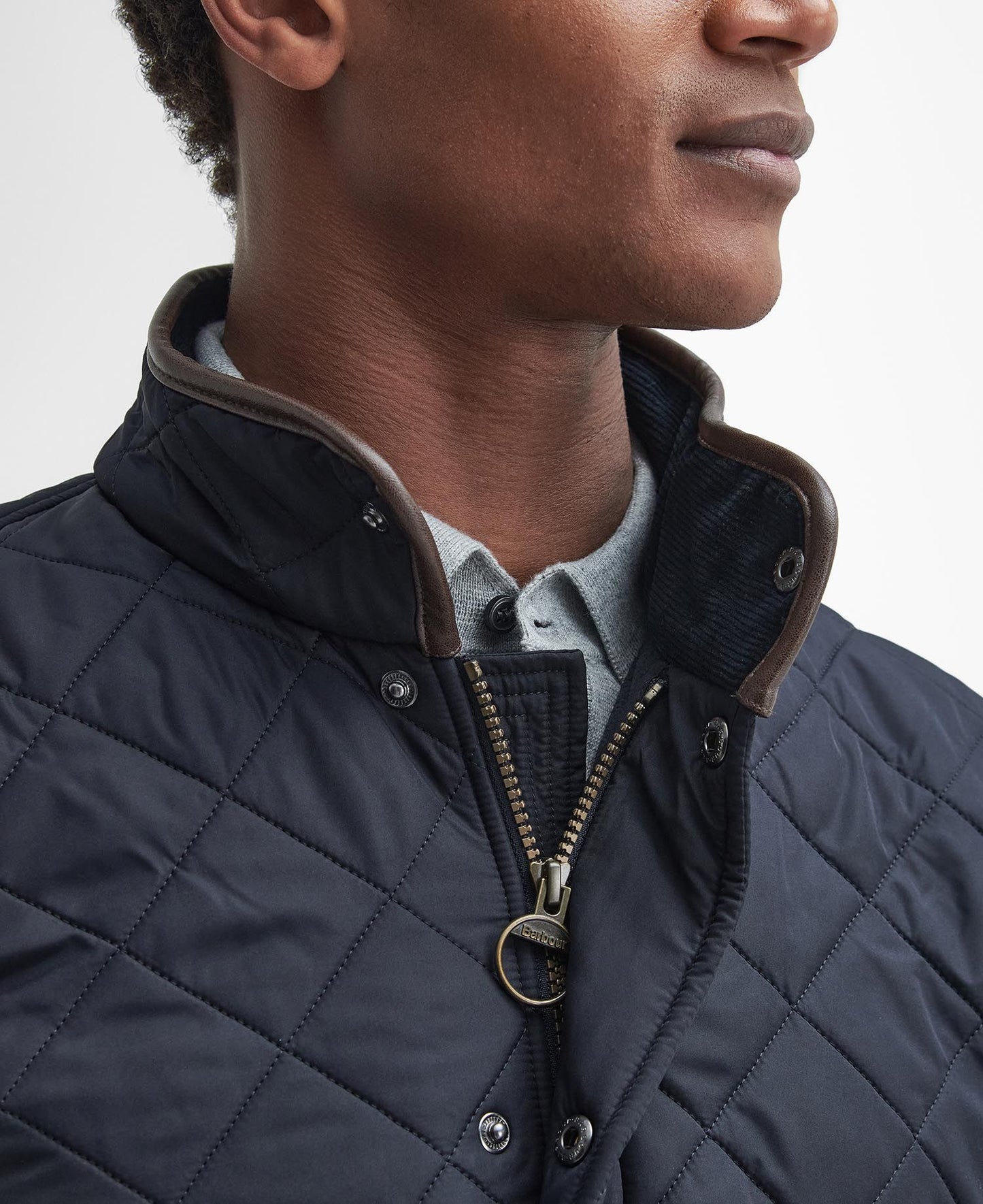 Powell Quilted Jacket - Navy