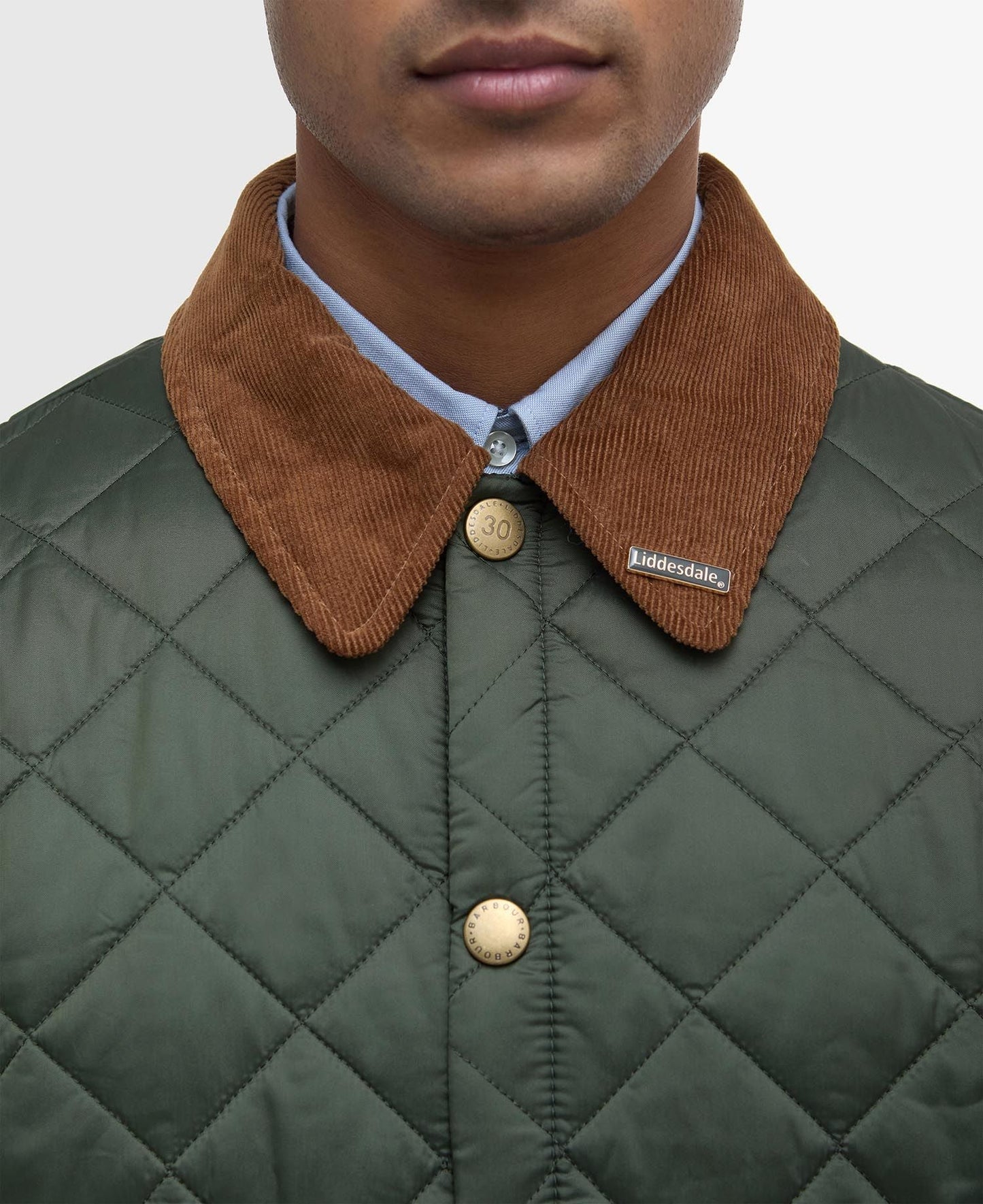 30th Anniversary Liddesdale Quilted Jacket - Olive