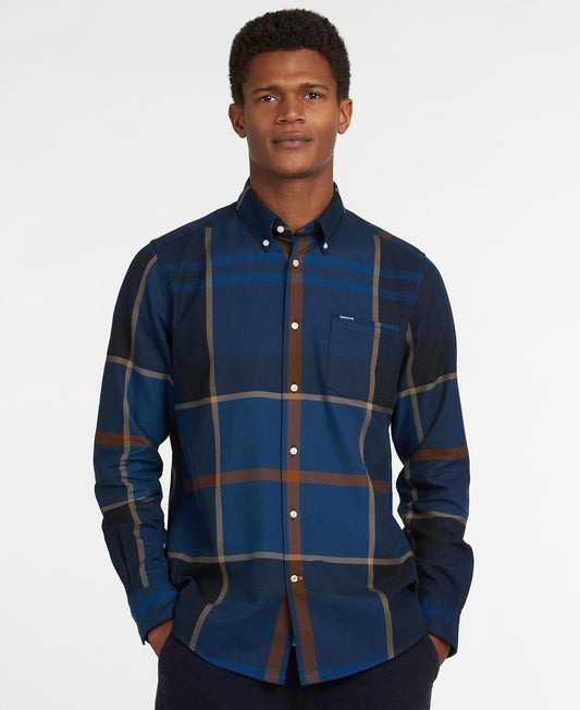 Dunoon Tailored Shirt - Midnight Tartan