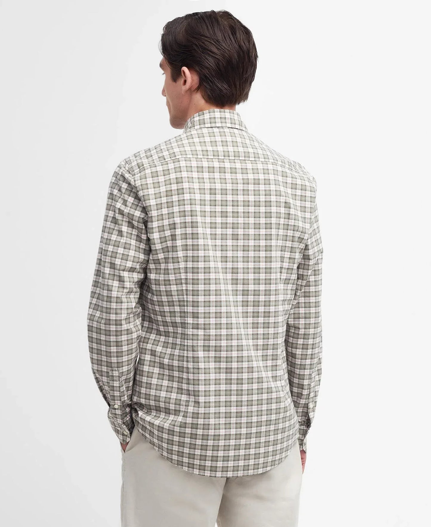 Lomond Tailored Shirt - Glenmore Olive Tartan