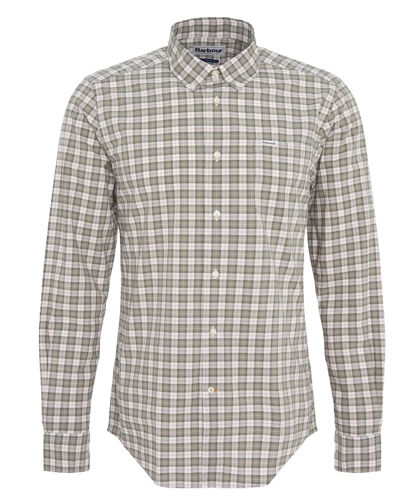 Lomond Tailored Shirt - Glenmore Olive Tartan