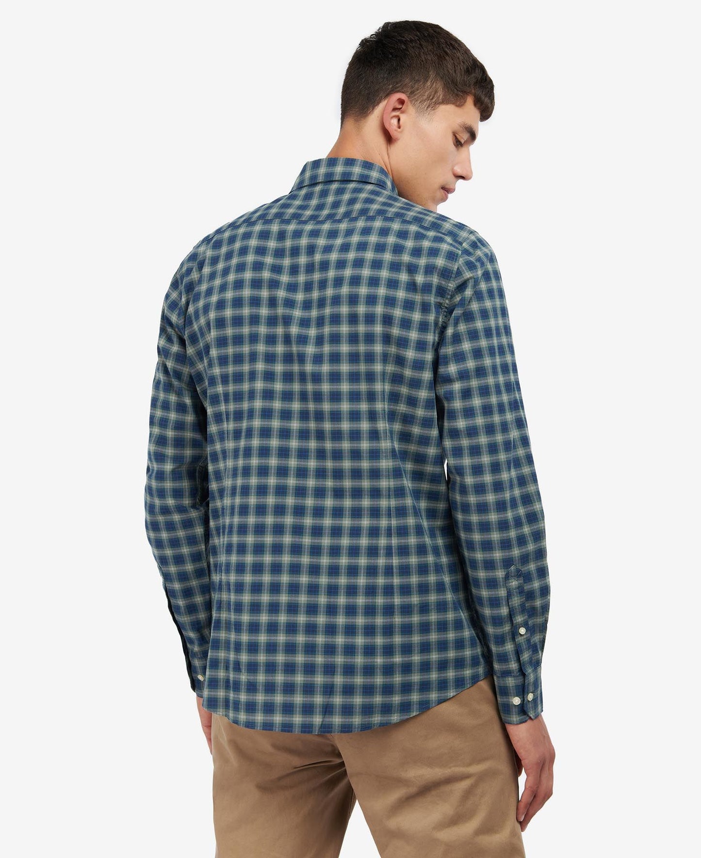 Men's Lomond Tailored Shirt - Kielder Blue Tartan