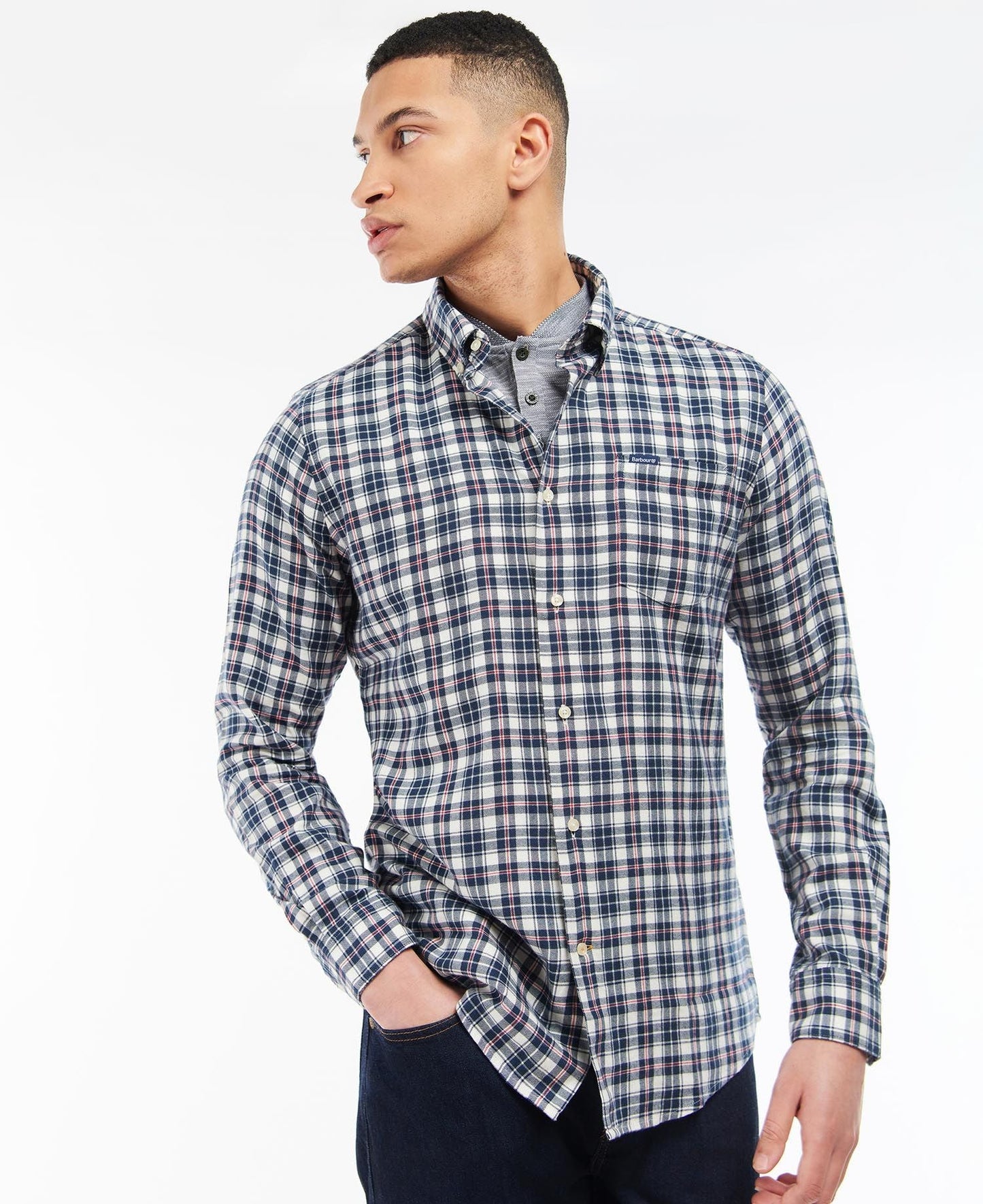 Men's Dalby Eco Tailored Shirt - Navy