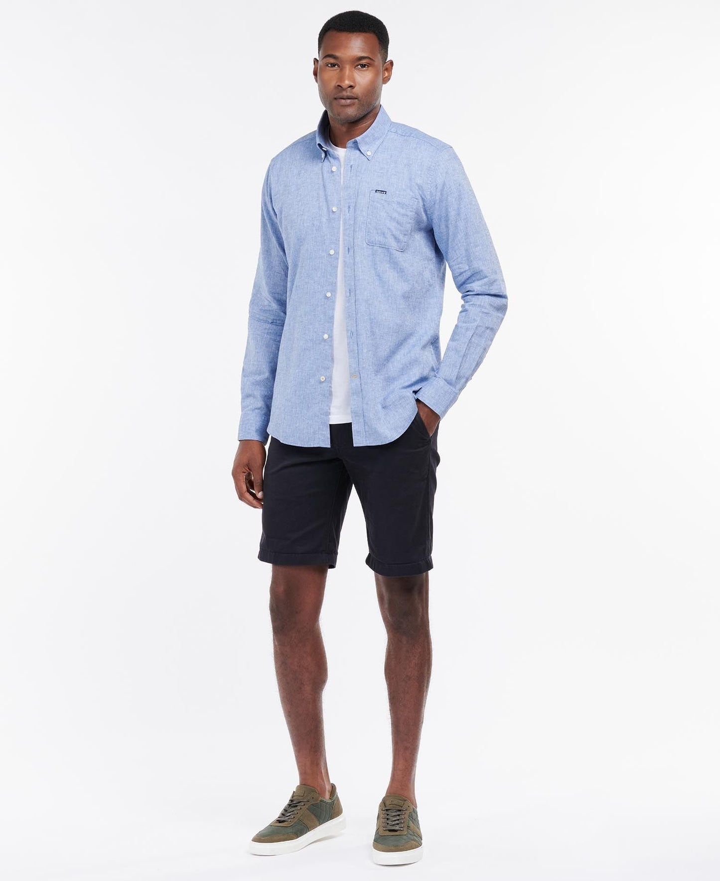 Nelson Tailored Shirt - Blue