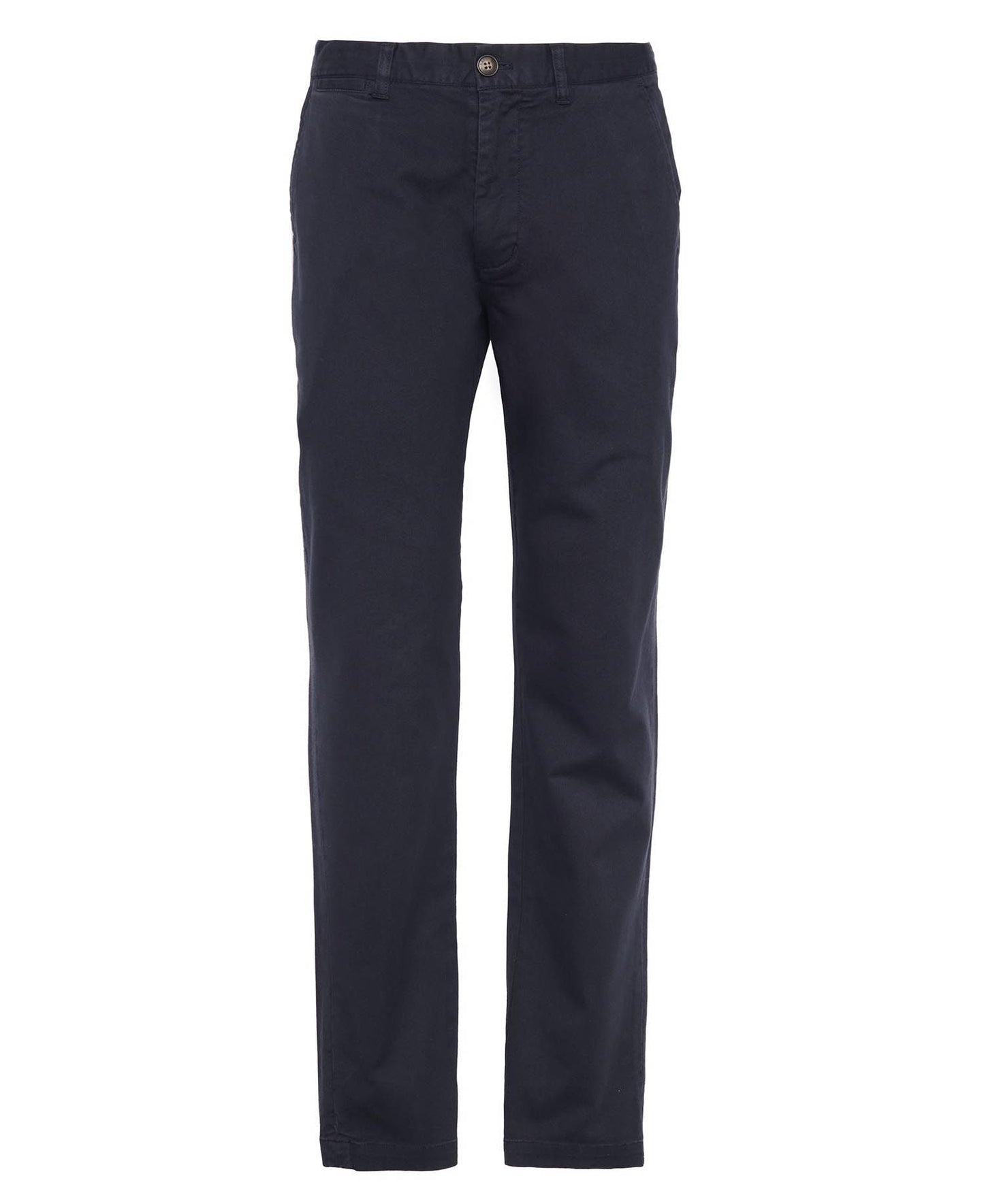 Washed Stretch Twill Tailored Fit Trouser - Dark Navy