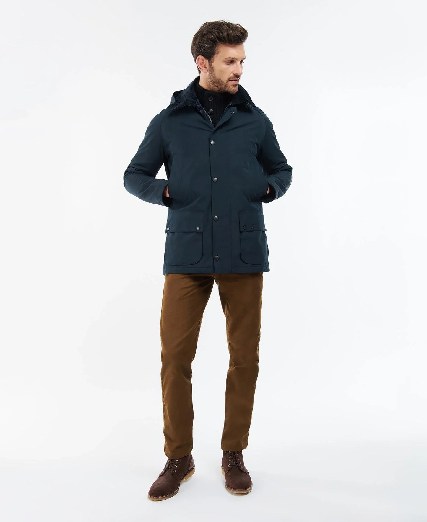 Winter Ashby Jacket - Navy