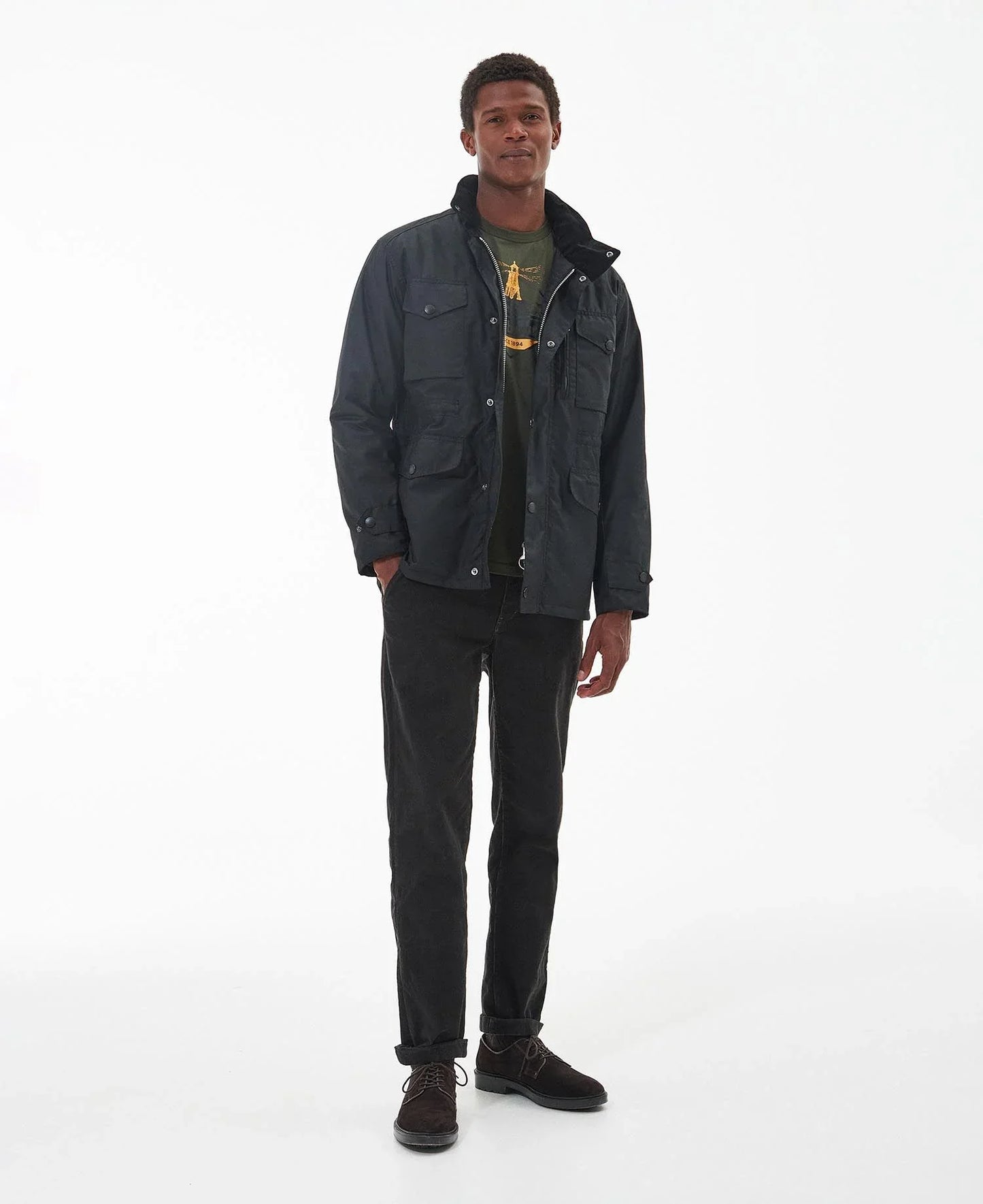 Sapper Wax Jacket - Classic Black/Classic