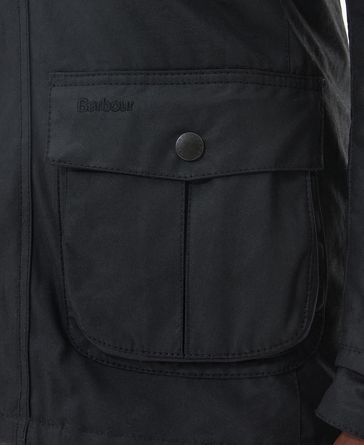 Corbridge Wax Jacket - Black