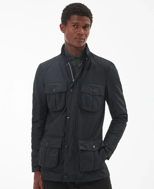 Corbridge Wax Jacket - Black