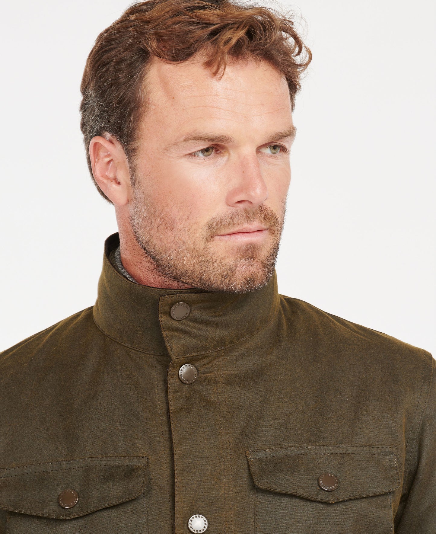 Ogston Wax Jacket - Olive