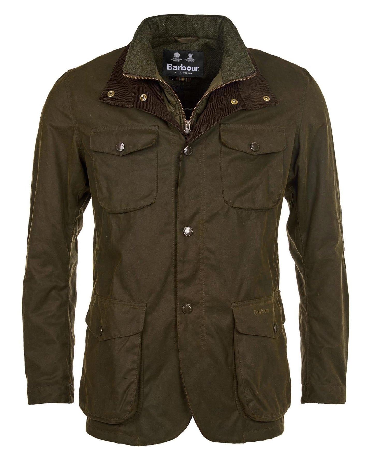 Ogston Wax Jacket - Olive