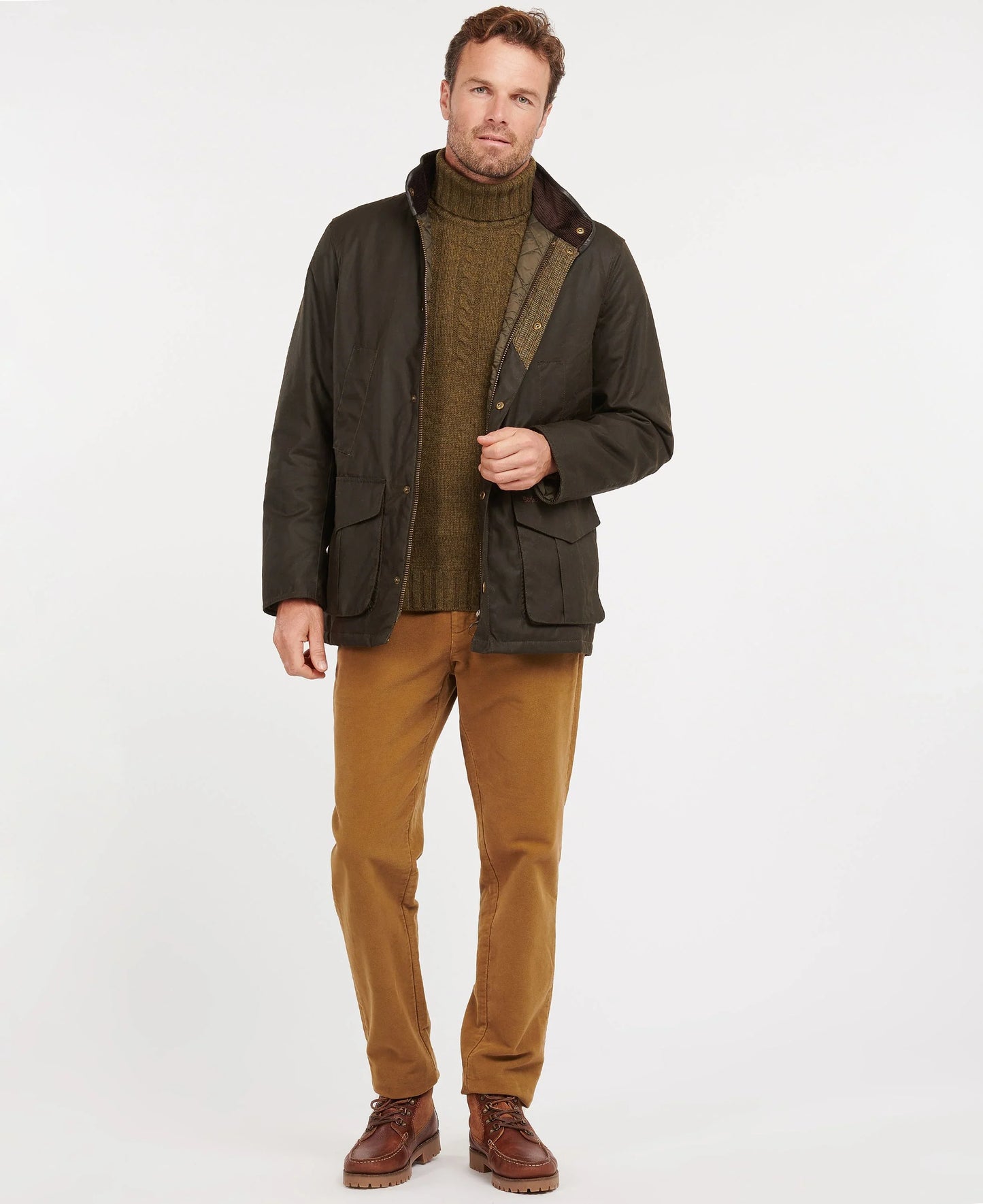 Hereford Wax Jacket - Olive