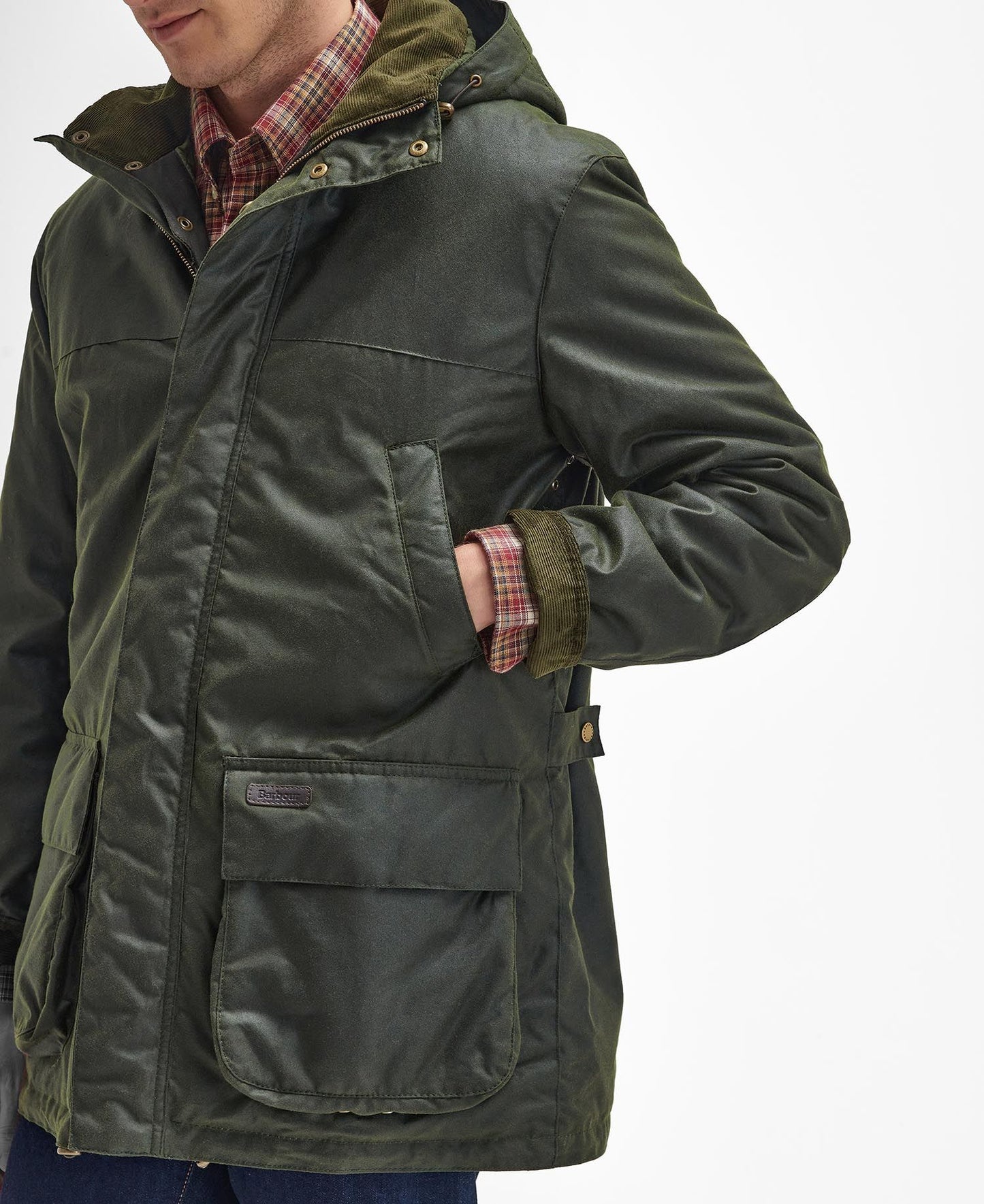 Bleaberry Waxed Jacket - Fern