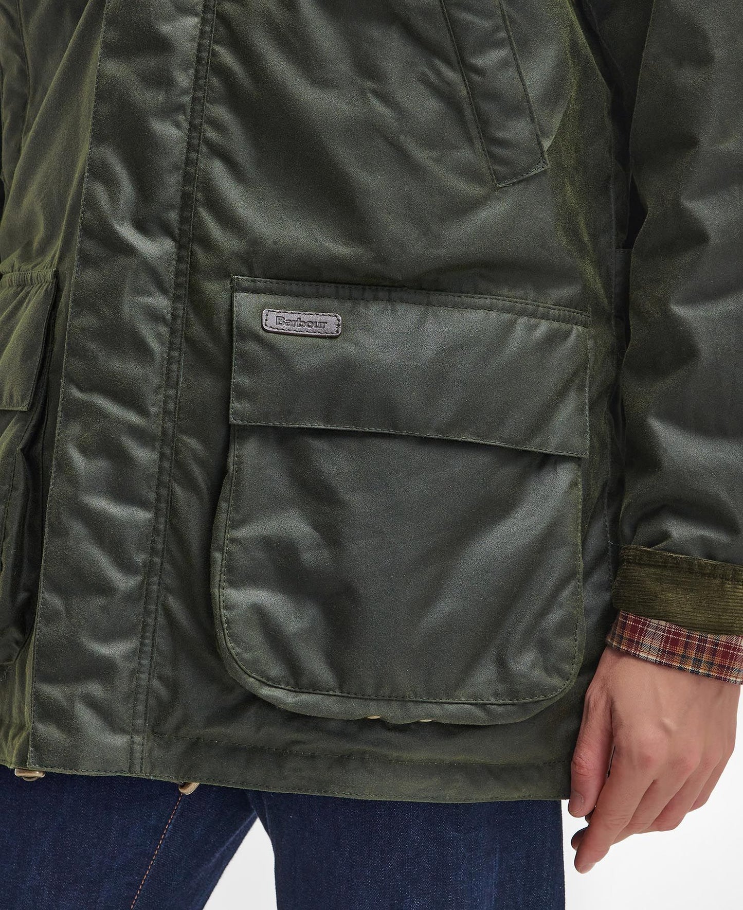 Bleaberry Waxed Jacket - Fern