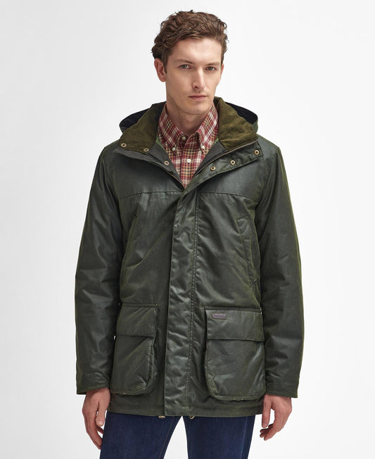 Bleaberry Waxed Jacket - Fern