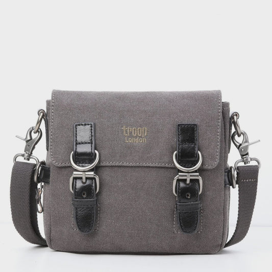 Troop London - Classic Canvas Across Body Bag - TRP0111