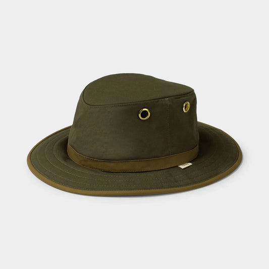 TWC7 Outback Waxed Cotton Green/Tan