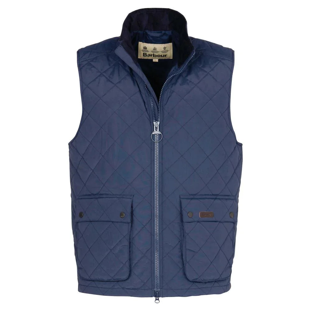 Men's Fernwood Quilted Gilet - Navy