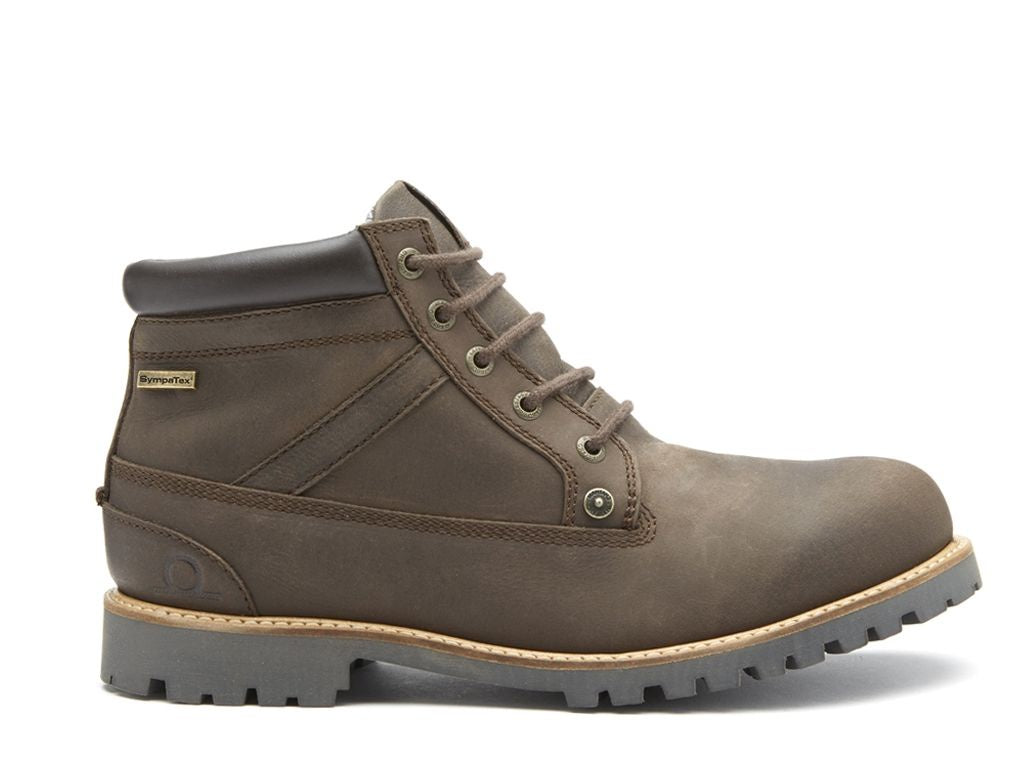 Men's Grampian Shoes - Dark Brown