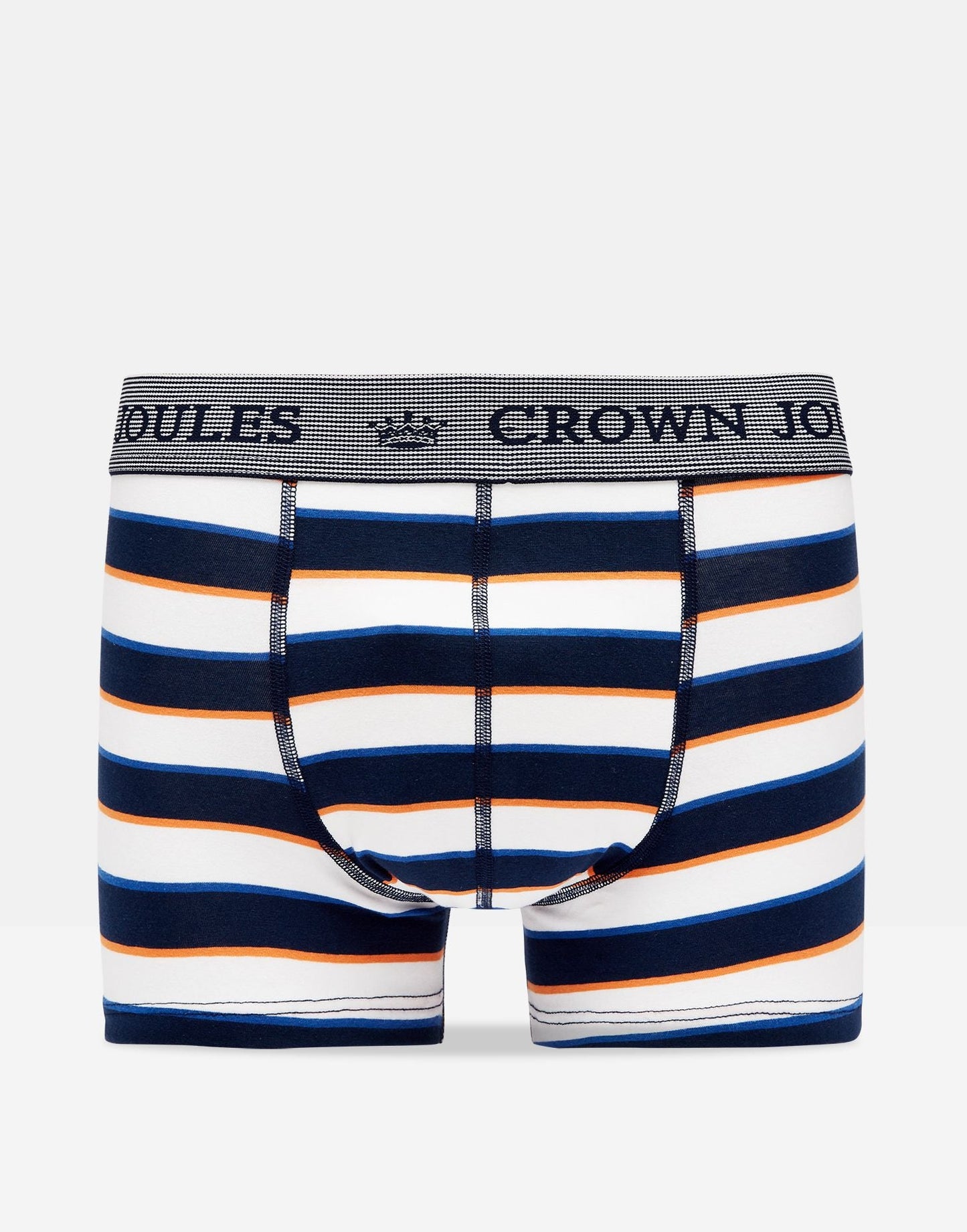 Crown Joules Cotton Boxers 2 Pack - Grey Bike