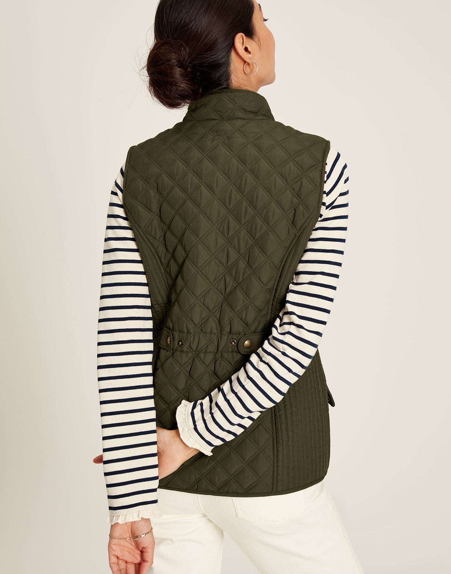 Minx Quilted Gilet - Heritage Green