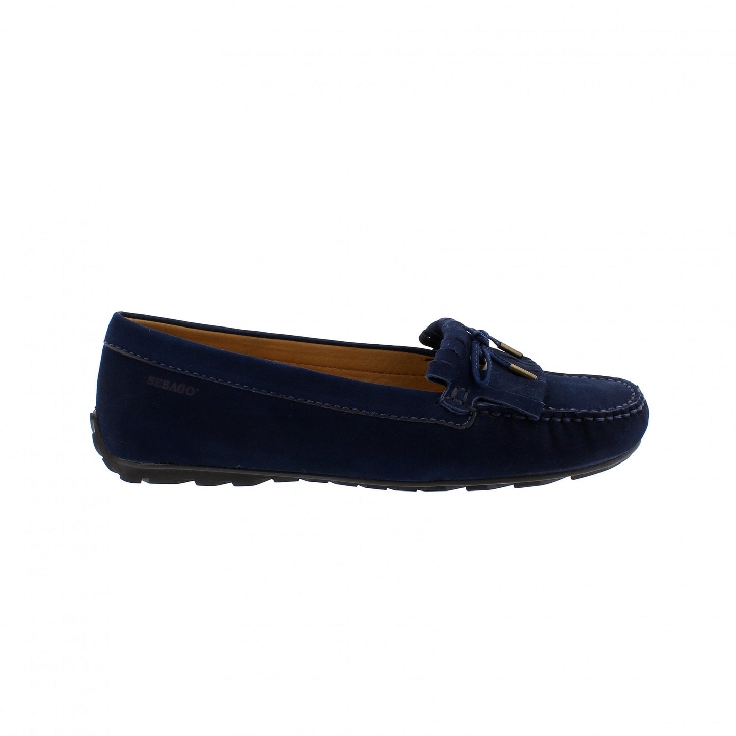 Harper Kiltie Tie  Nubuck Shoe - Navy