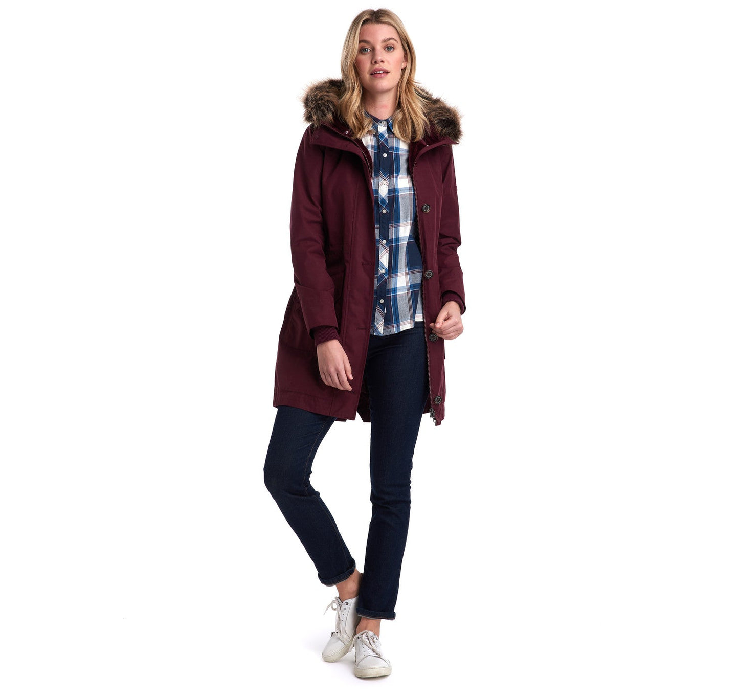 Women's Tellin Waterproof Breathable Jacket - Bordeaux