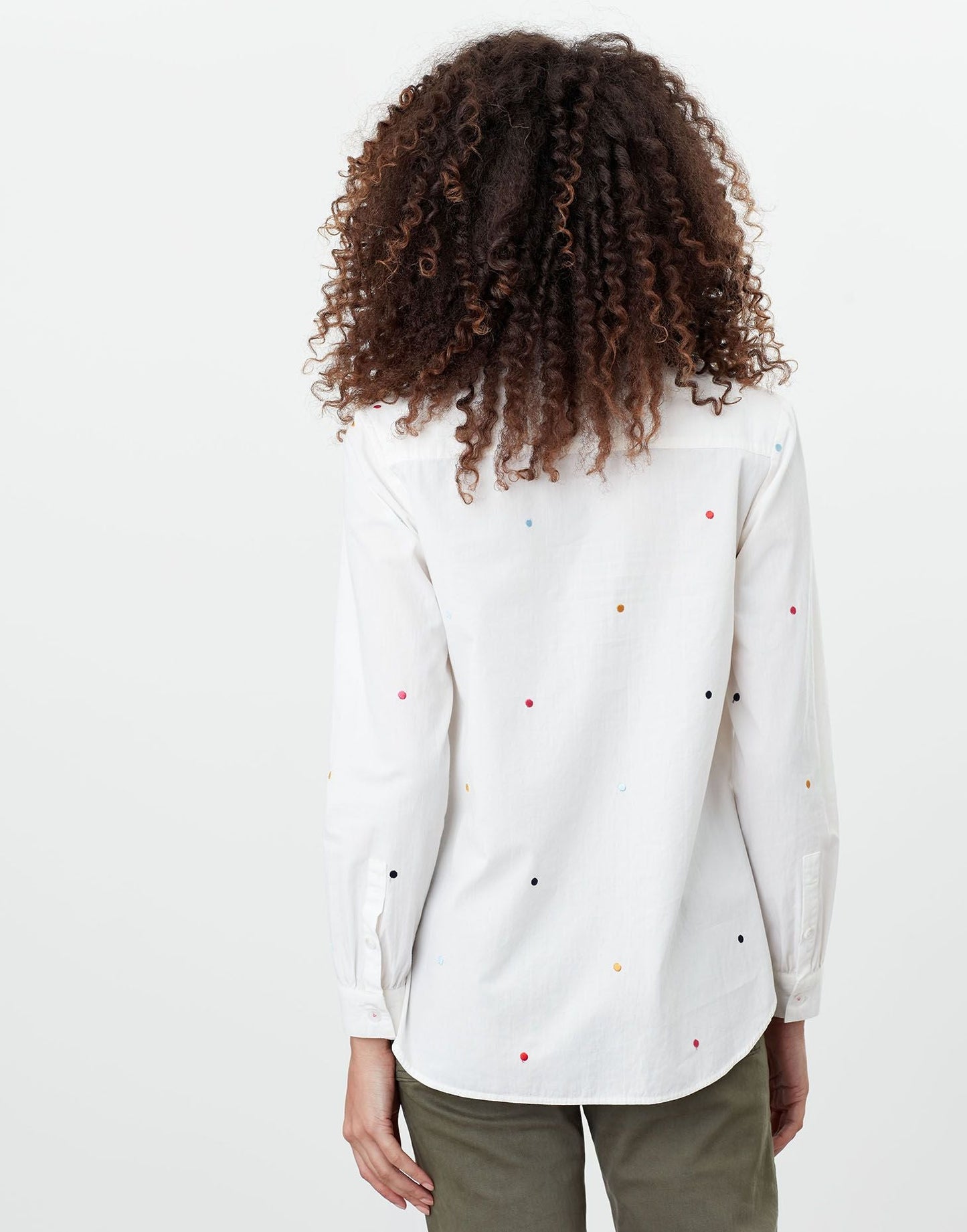 Bayley Pop Over Shirt - Multi Spot