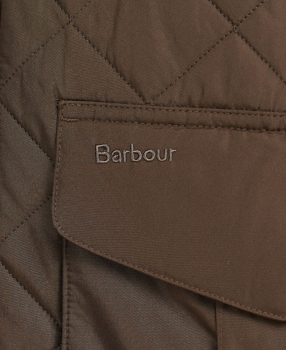 Devon Quilted Jacket - Olive