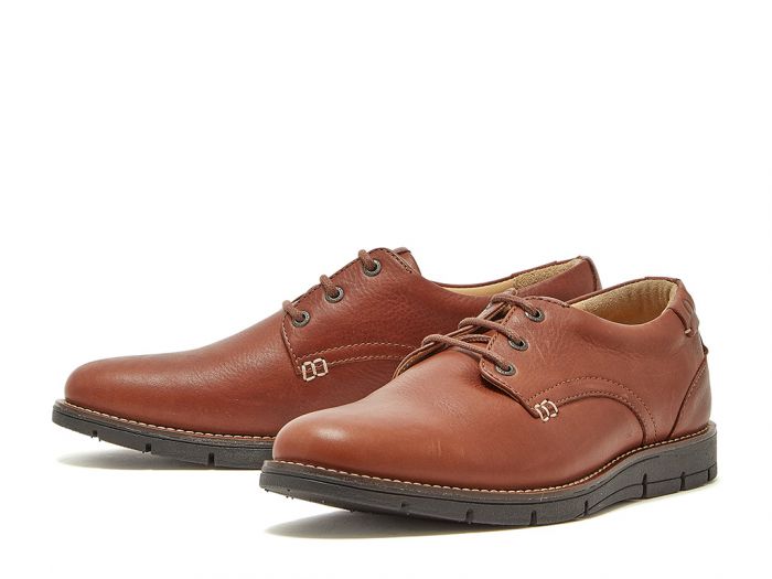 Men's Buru Shoes - Tan Leather